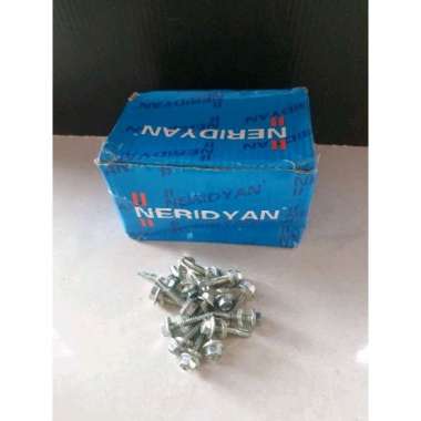 Sekrup self drylling screw skrup self drilling screw 12x25 harga 1 dos