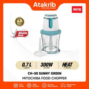 MITOCHIBA FOOD CHOPPER CH-50 SUNNY GREEN / CH50 - 0.7 Liter