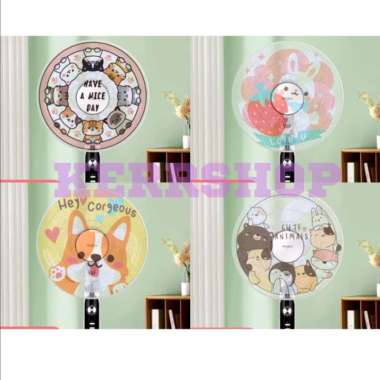 SARUNG KIPAS ANGIN KARAKTER ADA SERUTAN FAN COVER PENUTUP KIPAS ANGIN SARUNG KIPAS PANDA