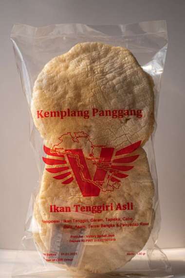 Kerupuk Bangka Kemplang Panggang
