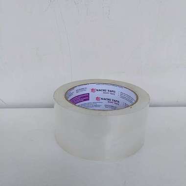 Isolasi Bening / Lakban Bening Nachi 5cm 100y Bening