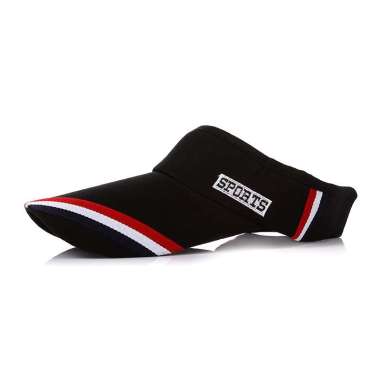 TRACEY SPORT Sun Hat Topi Pantai Topi Senam Topi Aerobik Topi Wanita BLACK