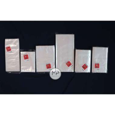 Plastik PP Wayang 10x15 cm Putih