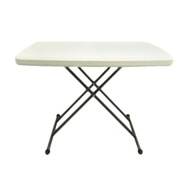 Krisbow Meja Lipat Portable - White Putih -