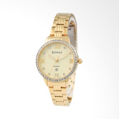 Bonia Rosso BNB10283-2223S Jam Tangan Wanita - Gold Gold