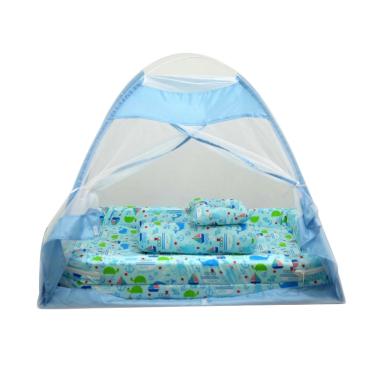 Babybess Blue Ocean Kasur Tenda Kelabu