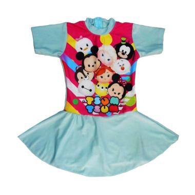 Nice Motif Tsum Rok Baju Renang Anak - Mint