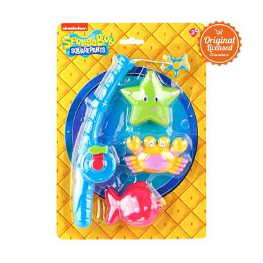 Disney Spongebob SquarePants Fishing 03 Set Mainan Anak