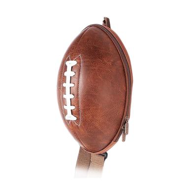 J&J Kids American Football Backpack - Brown