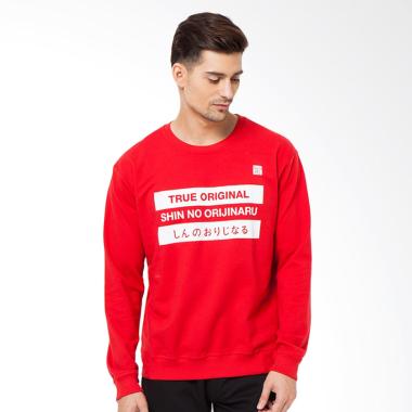 Ryusei Men Shino Sweater Pria