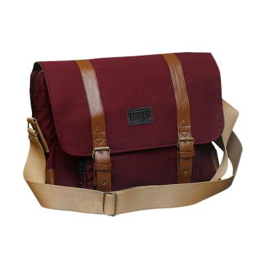 Romulus Noel Tas Selempang Laptop - Maroon