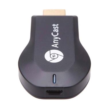 AnyCast M2 Plus Mini Wi-Fi Display TV Dongle Receiver - Black