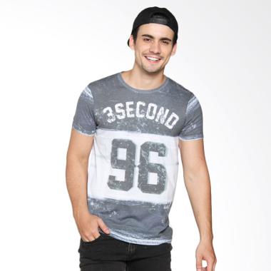 3 Second 133121612 Men Tshirt - White