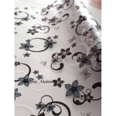 stickerkaca -kaca film - sandblast kaca motif 83143 1A PUTIH