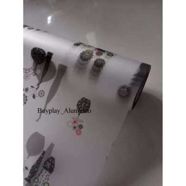 stickerkaca -kaca film - sandblast kaca motif 63033 1A PUTIH