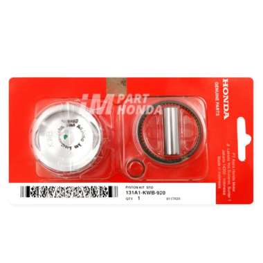 AHM 131A1-KWB-920 Piston Kit Seher Ring Pen Blade Lama Revo 110 2009 2010 STD Standar MERAH
