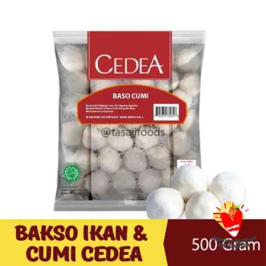 Bakso Ikan Dan Cumi 500 Gram Cedea