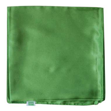 Jilbab Akel Turki Satin Silk Segi Empat 90x90 Polos Kerudung Hijab Super Satin Semua Ukuran Leaf Gre