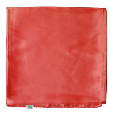 Jilbab Akel Turki Satin Silk Segi Empat 90x90 Polos Kerudung Hijab Super Satin Semua Ukuran Orange