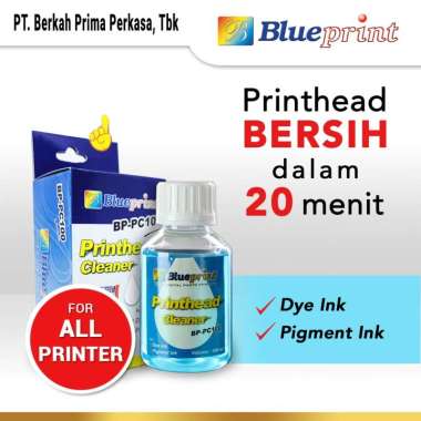 BLUEPRINT Printhead Cleaner For Printer Hp Canon Epson Lexmark 100ml --