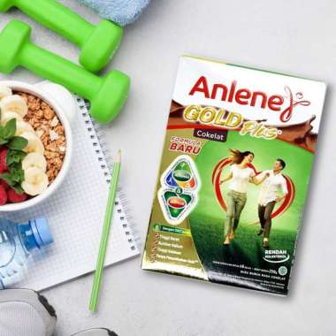 Promo Harga Anlene Gold Plus Susu High Calcium Cokelat 250 gr - Blibli