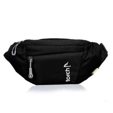 TORCH TAS SELEMPANG WAISTBAG HAMURA - BLACK