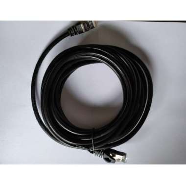 kabel LAN 30M Cat6 FTP cable LAN 30 meter High Quality hitam