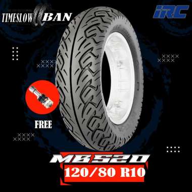 IRC MB520 Tubeless Ban Motor Vespa Matic[120/80 Ring 10]