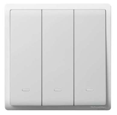 Schneider Pieno Saklar Triple Putih