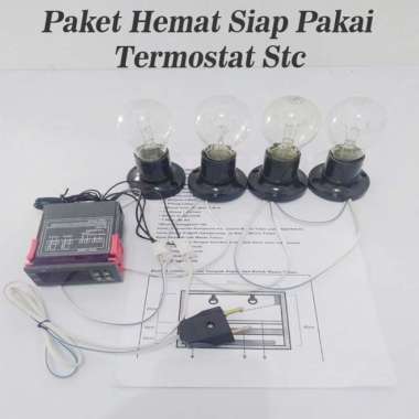 paket siap pakai termostat stc pemanas mesin tetas telur