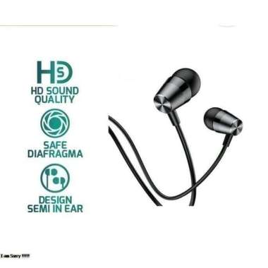 HANDSFREE ROBOT RE 101S / HEADSET ROBOT RE101 / EARPHONE ROBOT ORIGINAL hitam