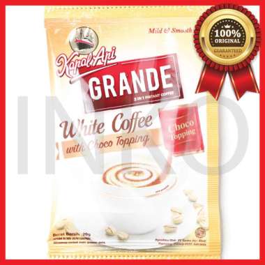 Promo Harga Kapal Api Grande White Coffee per 10 sachet 20 gr - Blibli