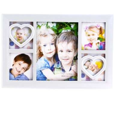 Pigura Bingkai Frame Foto Kolase Multi Photo 1503 Putih