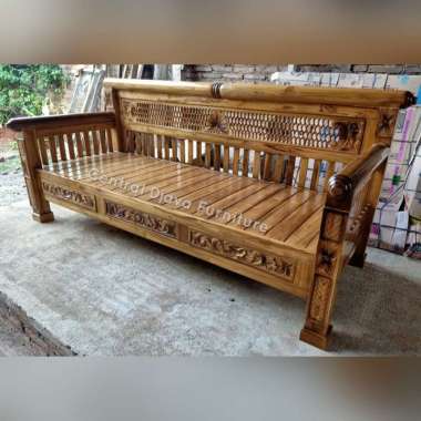 Jual Bangku Panjang Kayu Terbaru Harga Murah Blibli Com