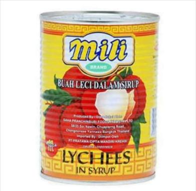 Mili Lychees / Buah Kaleng Leci