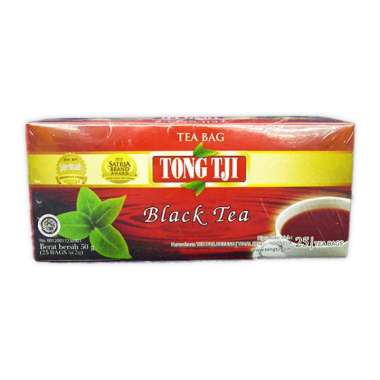 Promo Harga Tong Tji Teh Celup Original Tea Tanpa Amplop per 25 pcs 2 gr - Blibli