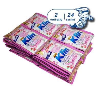 So Klin Liquid Jumbo Sakura Strawberry [45mL x 24 sachet] SoKlin Pink
