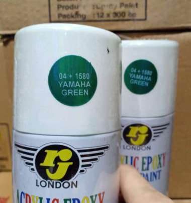 Pilok Pilox Cat Semprot RJ London Warna Candytone 300 cc Yamaha Green
