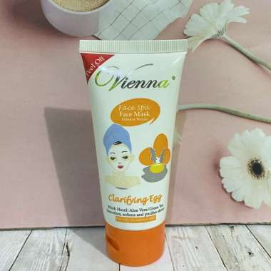 Vienna Face Mask Clarifying Egg - Masker Peel Off - 100ml