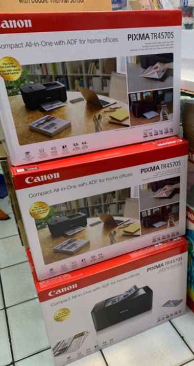 PRINTER CANON TR4570S PRINT SCAN COPY FAX WIFI ADF RESMI