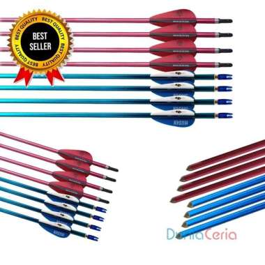 Musen MSLJ-1516 Anak Panah Arrow 6mm Alumunium Silver