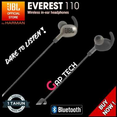 JBL Everest 110 BT Penyuara Telinga Bluetooth dengan Pengendalian Suara Aktif