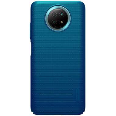 Nillkin Casing Super Frosted Shield Hard Case Xiaomi Redmi Note 9 5G / Redmi Note 9T Peacock Blue