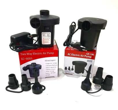 POMPA LISTRIK XG-668A ELECTRIC VACUUM KASUR ANGIN SOFA GYM BALL