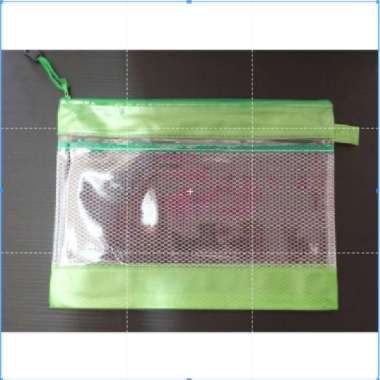 Zipper Bag 2 Sap 6001 - B5 / V-Tec Zipper Bag B5 / Zipper Bag File B5 / Zipper Bag 2 Sap V-Tec HIJAU