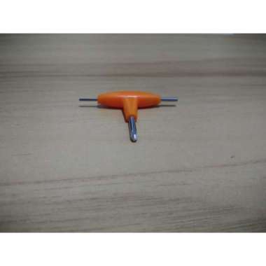 Obeng T L 3 in 1 segitiga kunci mini orange