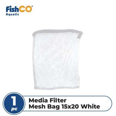 Jaring Kantong Tas Media Filter Mesh Bag Aquarium &amp; Kolam Ikan 15x20cm