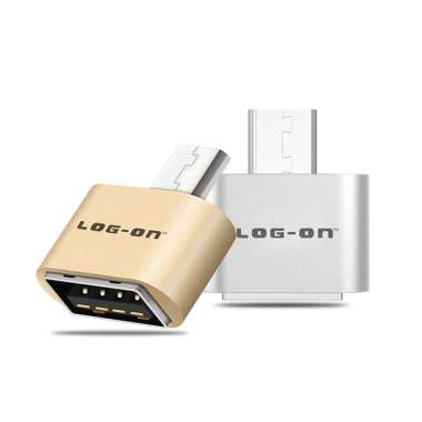 OTG Usb Micro/Android Lo-28 LOG-ON SILVER