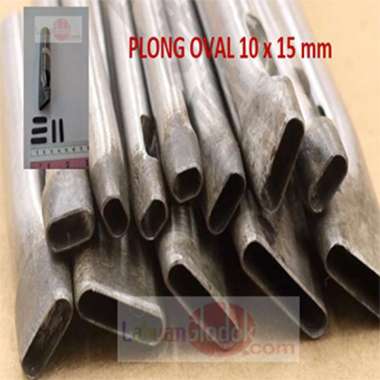Plong Oval 10mm x 15mm - Punch Hole Leather Oval-Plong/Pembolong Oval 10mm x 15mm