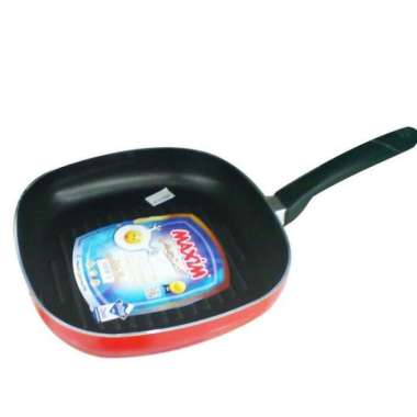 Maxim square grill wajan panggangan teflon 26 cm